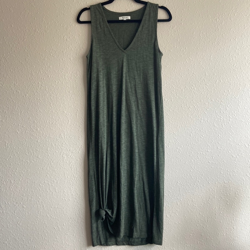 Madewell midi jersey dress Small